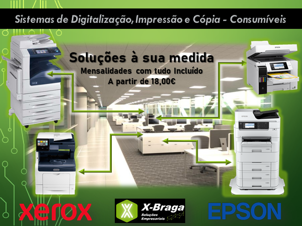 Sistemas de Digitalização, Impressão e Cópia